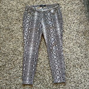 Liverpool Suede Snakeprint Pant
